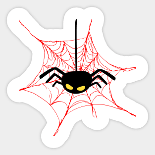 Halloween Spider Sticker